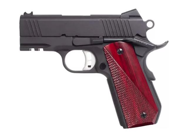 FUSION FIREARMS Freedom Series 1911 NCOM-D 9mm 3.25" 10rd Pistol - Black | Wood Grips