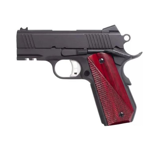 FUSION FIREARMS Freedom Series 1911 NCOMD 9mm 325 10rd Pistol  Black  Wood Grips