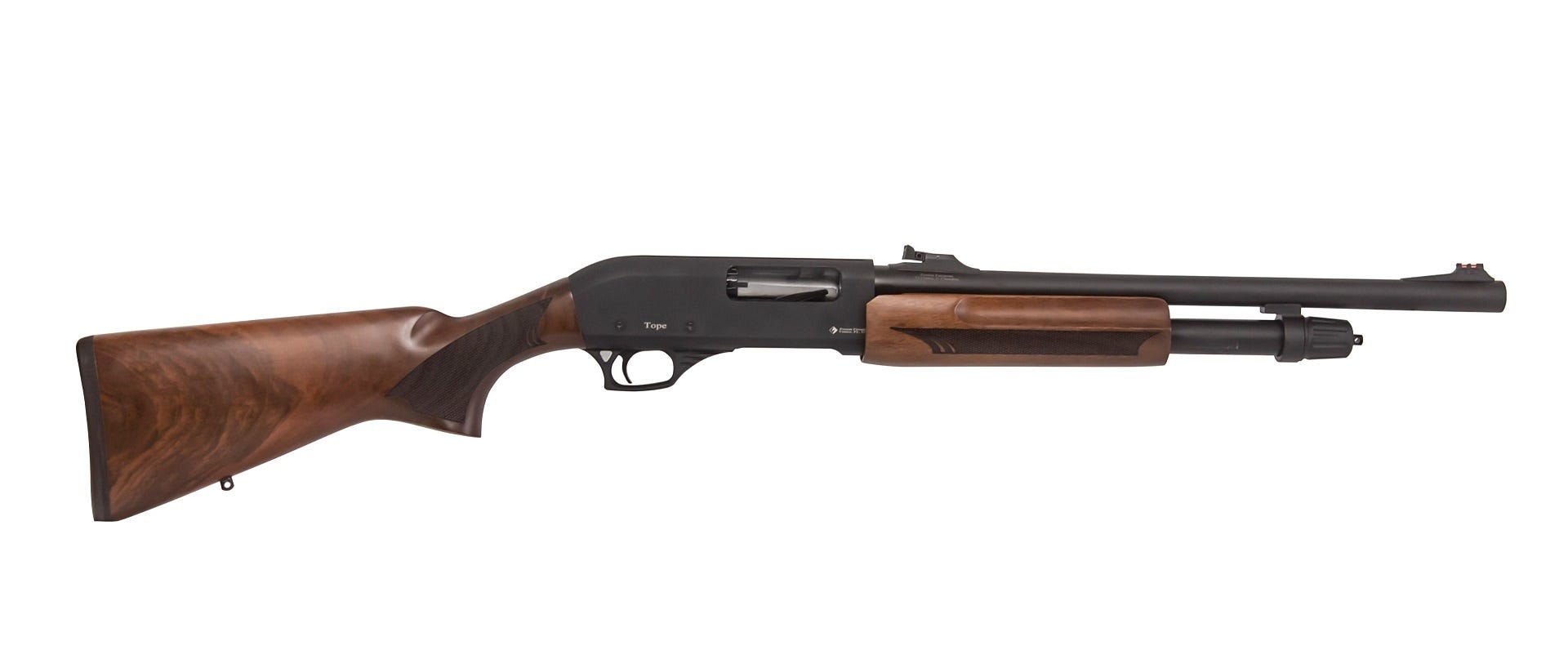 FUSION FIREARMS Tope 12 Gauge 3" 18.5" 4rd Pump Shotgun - Black | Walnut