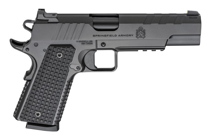 SPRINGFIELD ARMORY Emissary 1911 45ACP 5" 8rd Pistol w/ Night Sights | Black + VZ G10 Grips