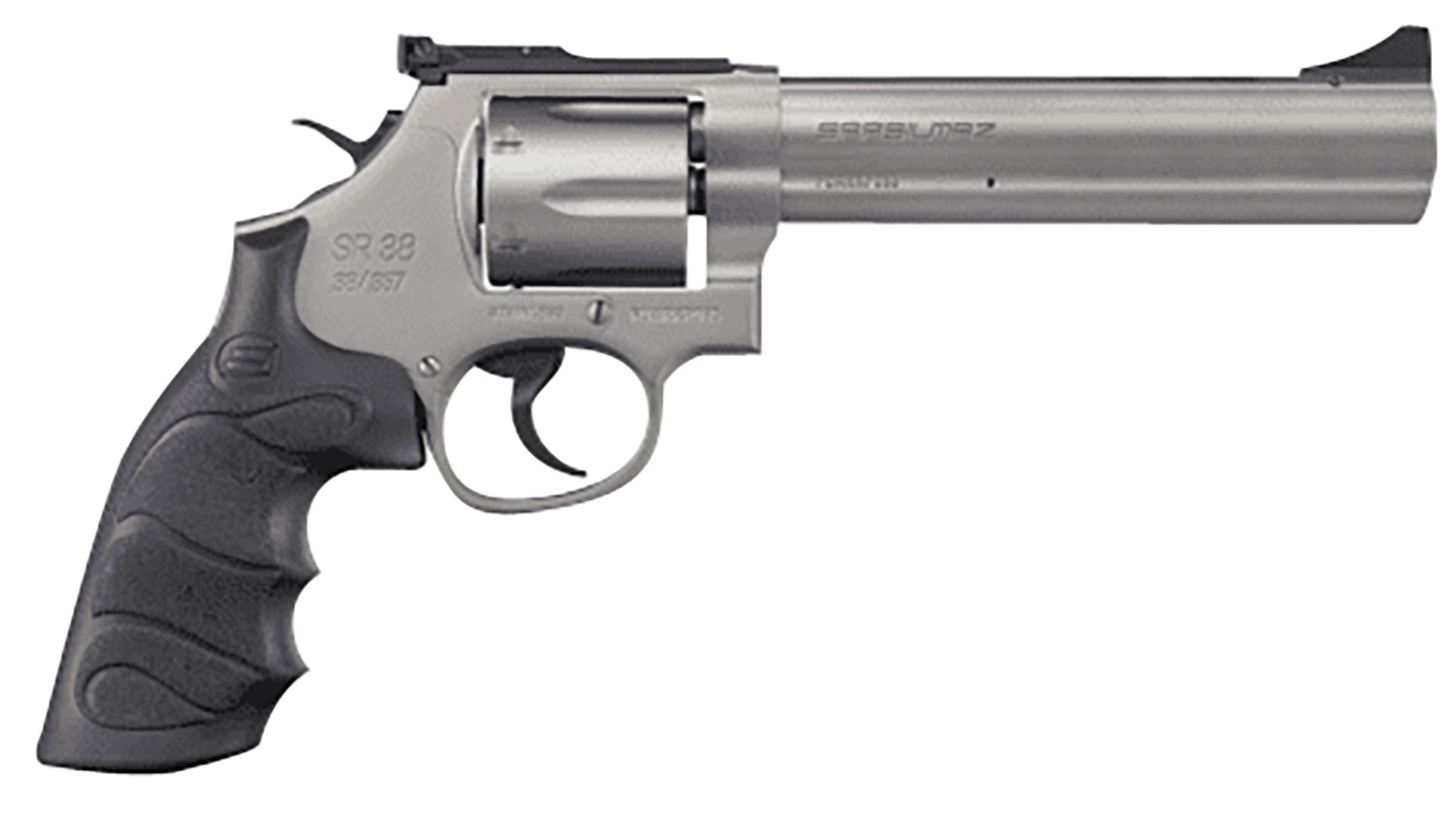 SAR USA SAR 357 Mag / 38 Special 6" 6rd Revolver | Stainless