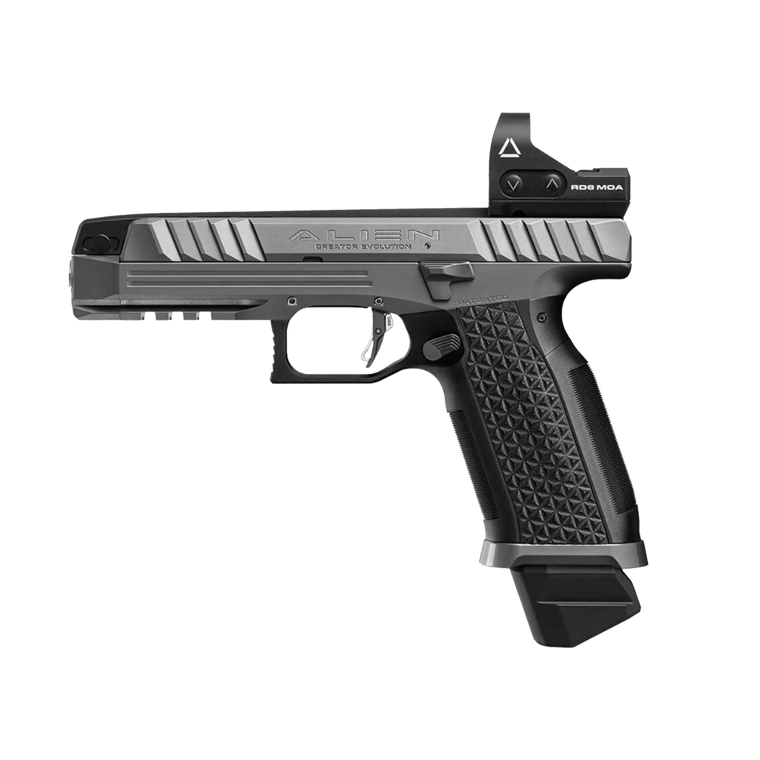 LAUGO ARMS Alien Creator Evolution Full Kit 9mm 4.8" 17rd - Black & Gray