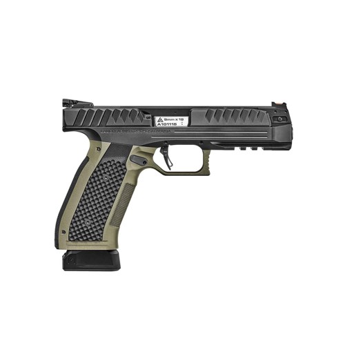 LAUGO ARMS Alien 9mm 48 17rd Pistol w Red Dot  Holster  Black  Green