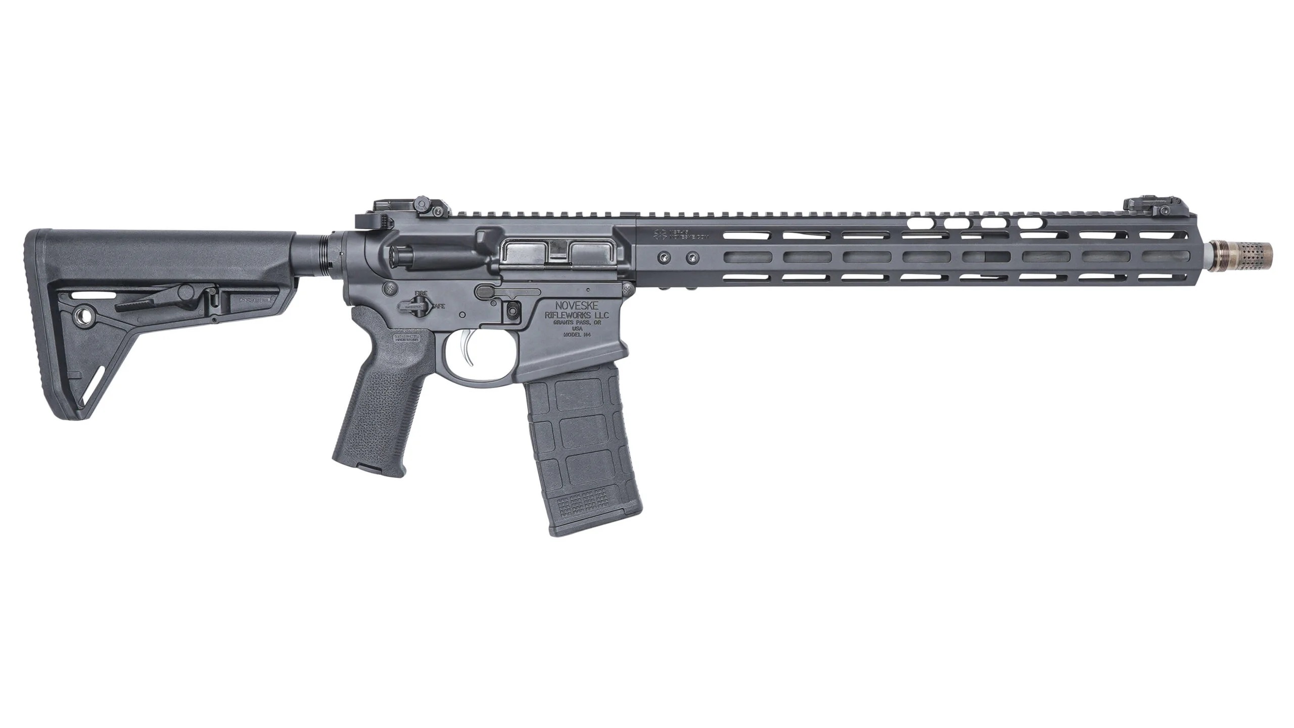 NOVESKE GEN4 N4 Recon 5.56 NATO 16" 30rd Semi-Auto Rifle + Q Cherry Bomb Muzzle Brake | Black