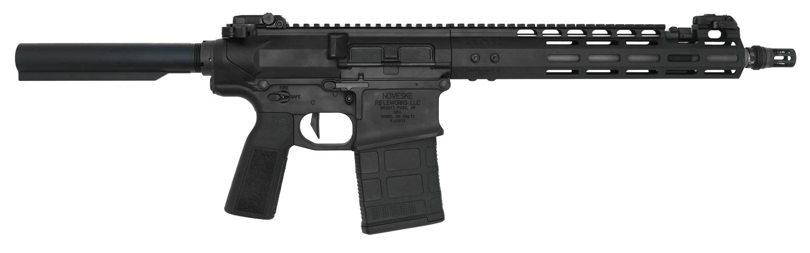 NOVESKE Braceless Pistol Gen 4 N6 7.62 12.5" 20rd - Black