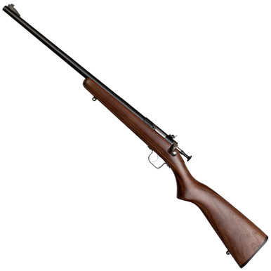 Crickett KSA2238BSC My First Rifle Package 22 S/L/LR Single Shot 16.10″ Stainless Steel Barrel & Receiver, American Walnut Fixed Stock, 4×32 Scope