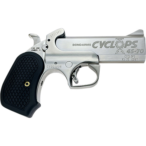 BOND ARMS Cyclops 4570 Govt 425 1rd  Stainless  Black