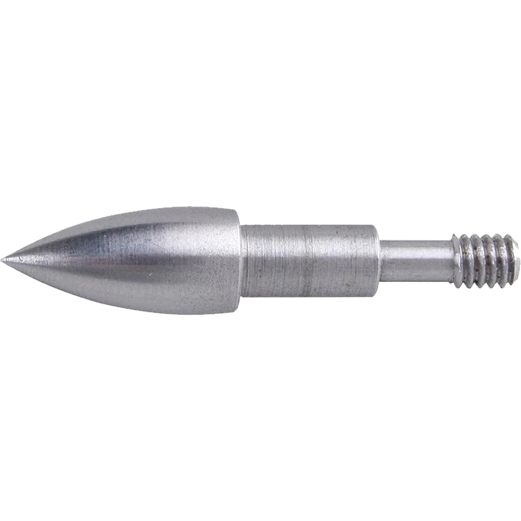 Bohning BOHNING Screw-In 21/64 125gr Bullet Point | 12 Count