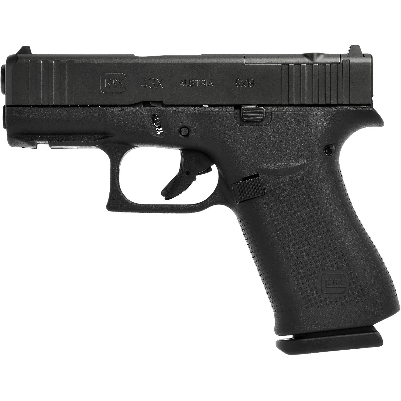 GLOCK QP Only G43X 9mm 10rd w/ Glock Night Sights - Black