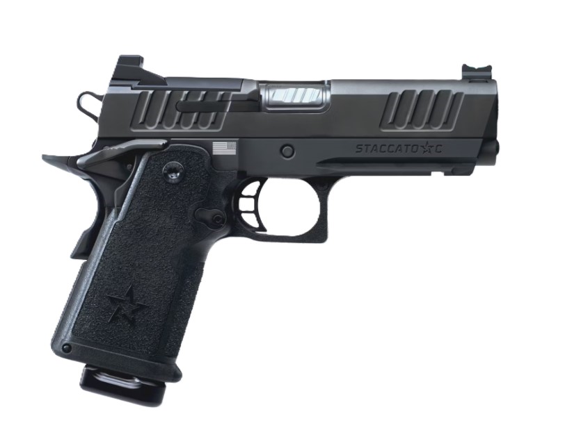 STACCATO C Optic Ready 9mm 4" 15rd - Black