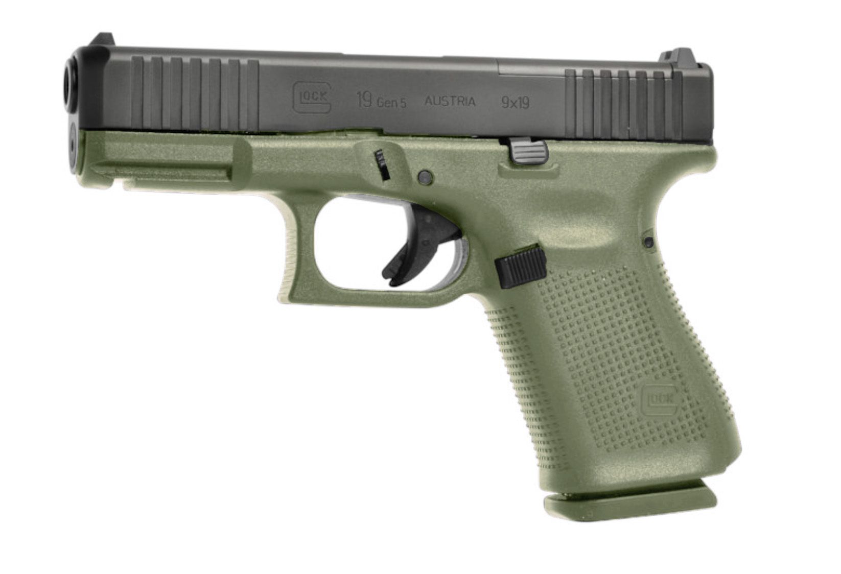 Glock Glock 19 Gen 5 MOS Battlefield Green