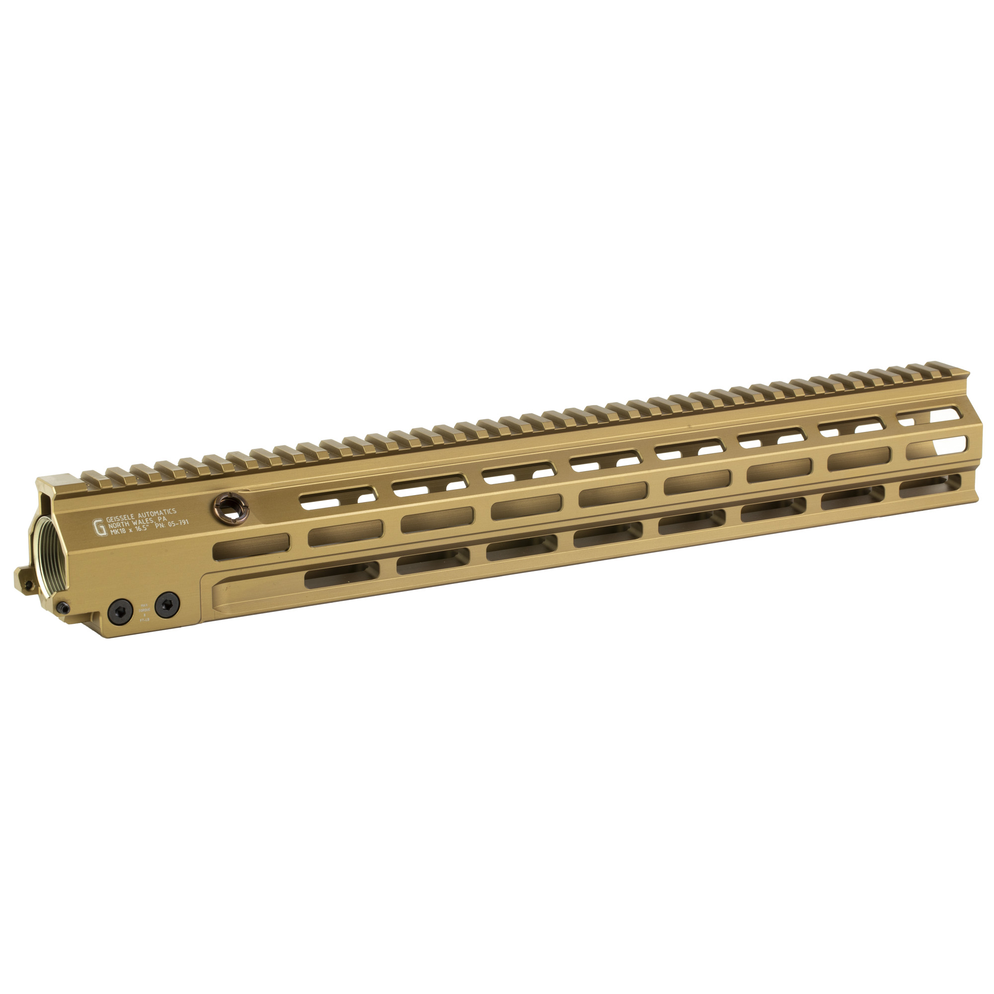 GEISSELE MK18 Super Modular Rail ARCA-Swiss 16ʺ Desert Dirt