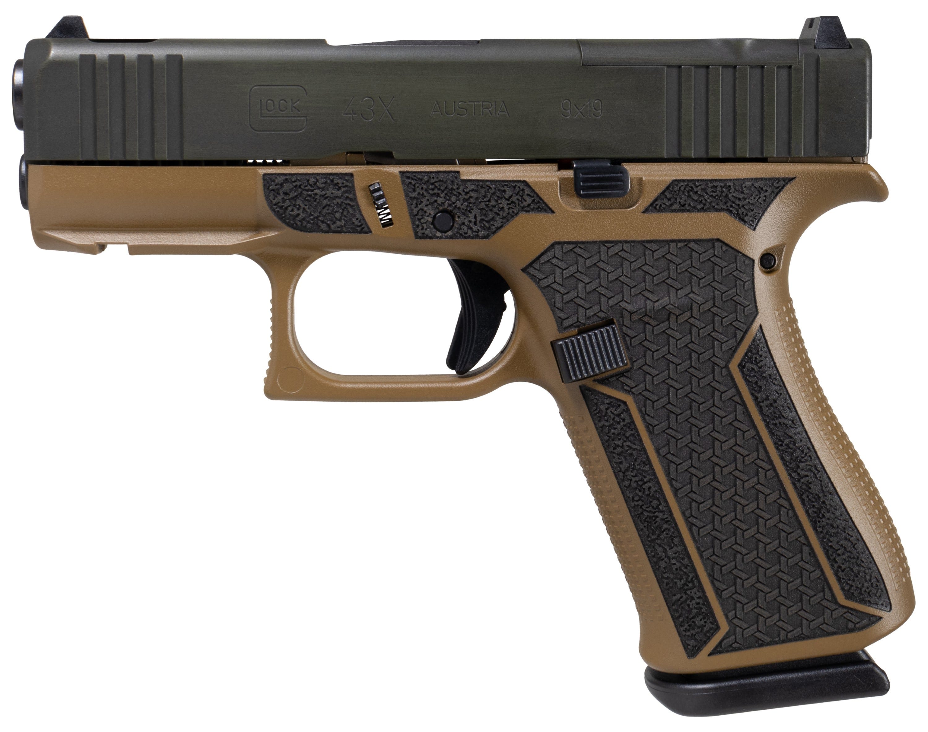 Glock Glock 43x MOS "Happy Little Trees"