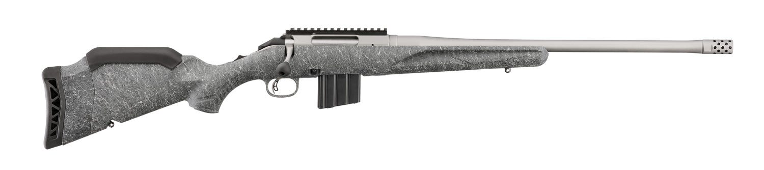 RUGER American Rifle Gen II 400 Legend 20" 5rd - Grey Splatter
