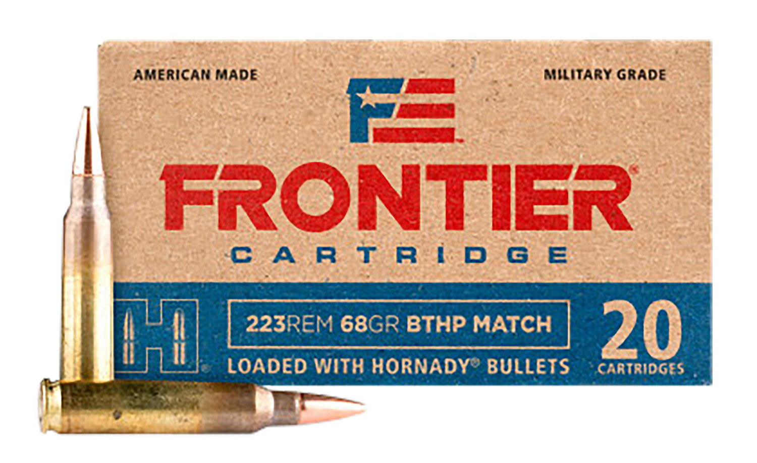 Ammo Inc AMMO 223 Rem 68Gr BTHP Match HP 20rd