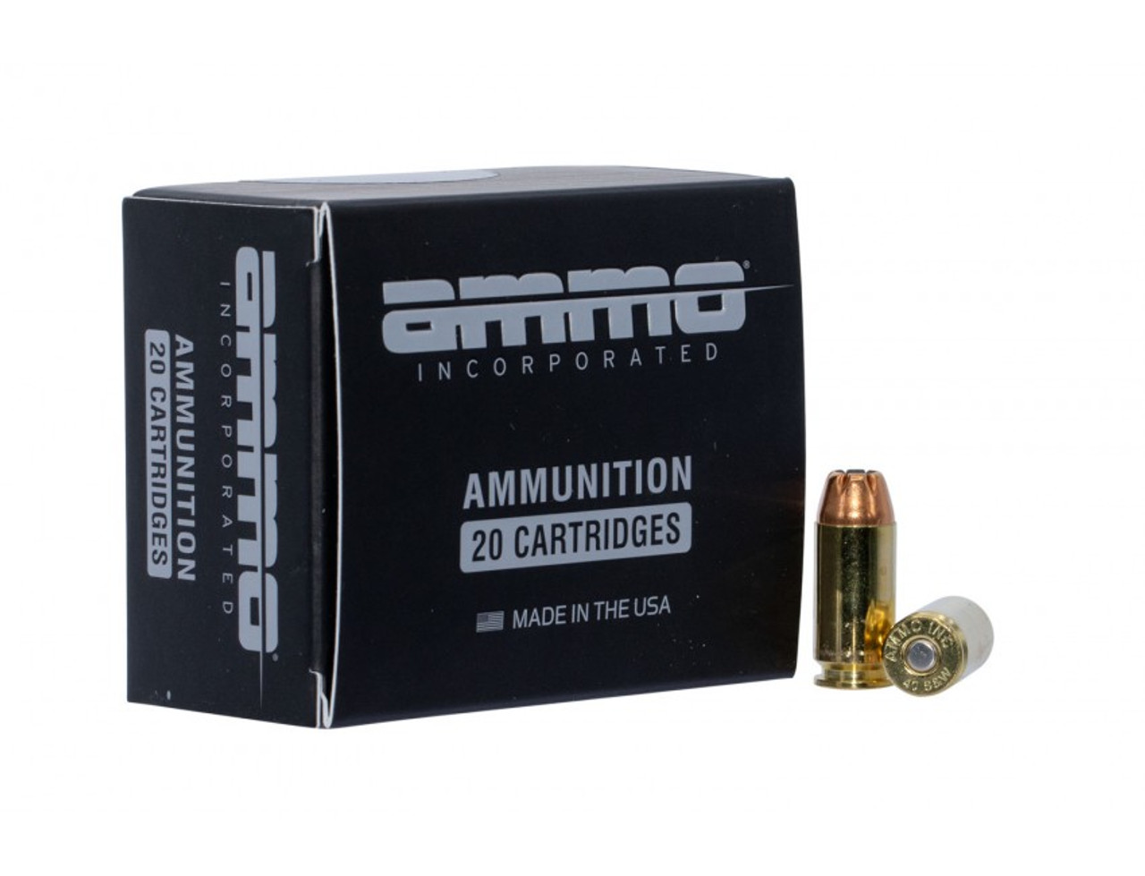 Ammo Inc AMMO 40 S&W 180Gr JHP Signature Defense 20rd