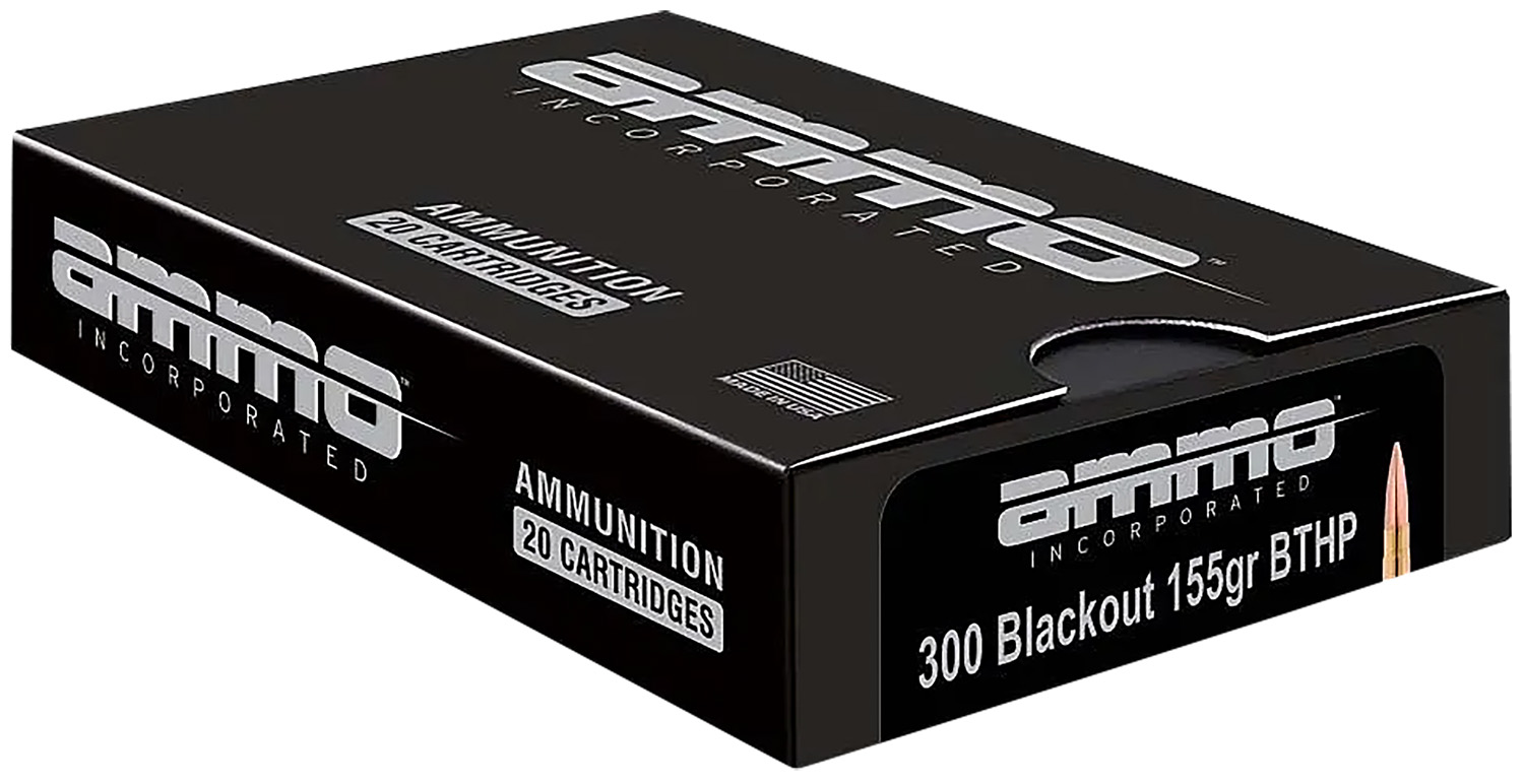 Ammo Inc AMMO 300 Black 155Gr BTHP Match HP 20rd