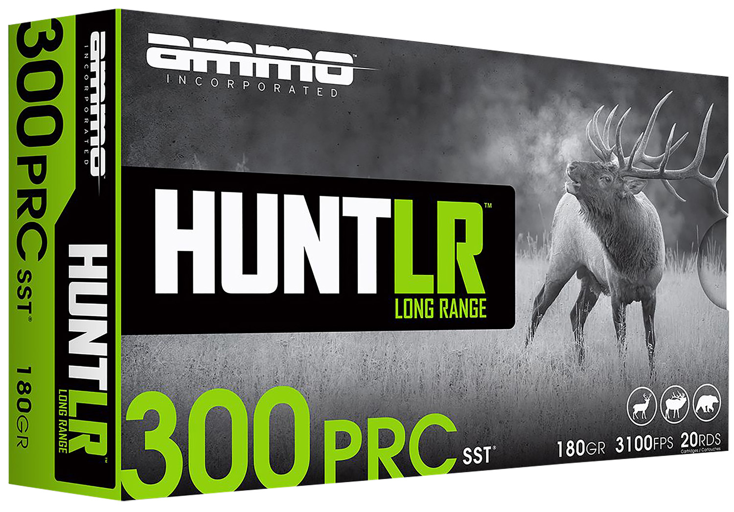 Ammo Inc AMMO 300 PRC 180Gr SST Hunt LR 20rd