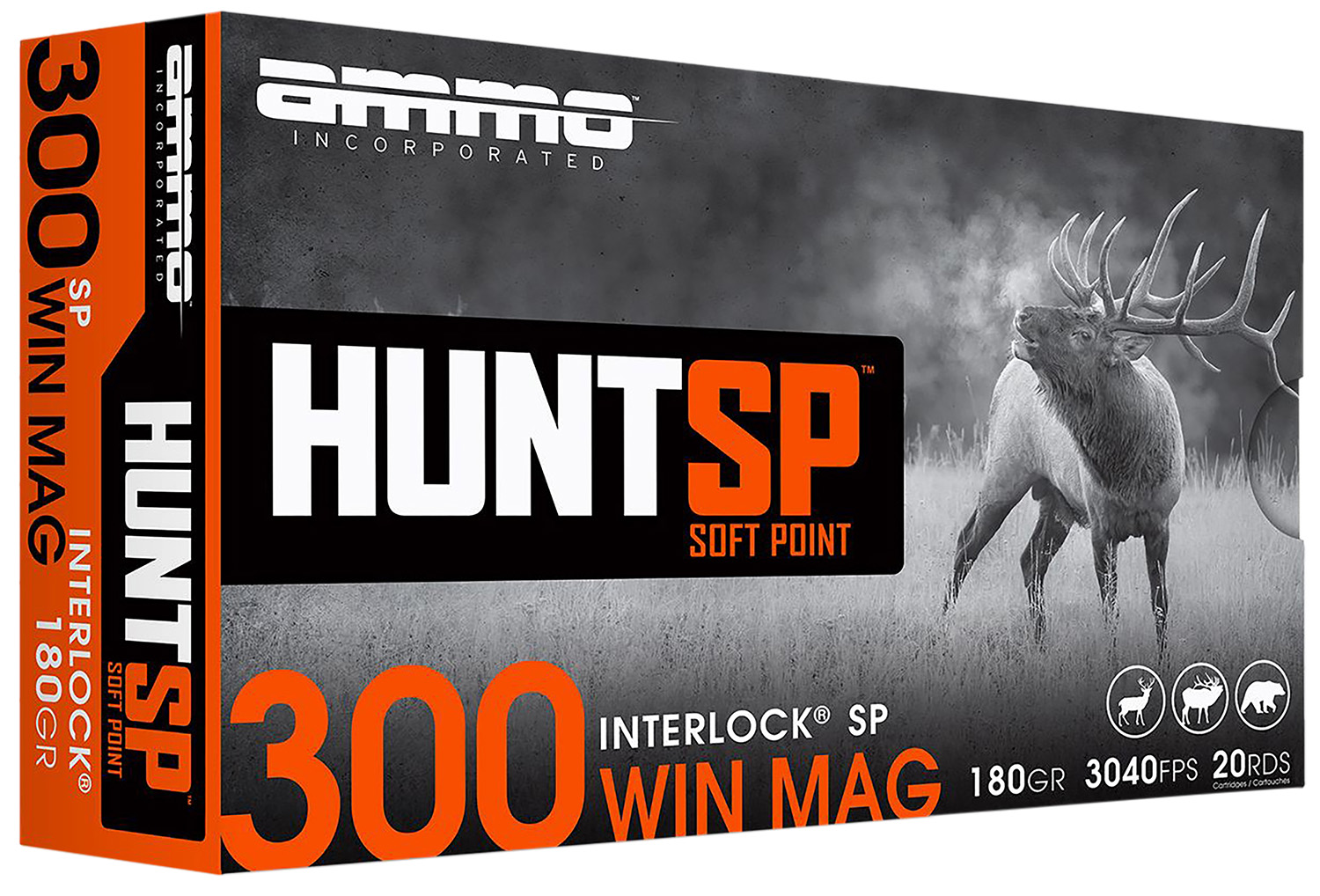 Ammo Inc AMMO 300 Win Mag 190Gr BTHP Match HP 20rd