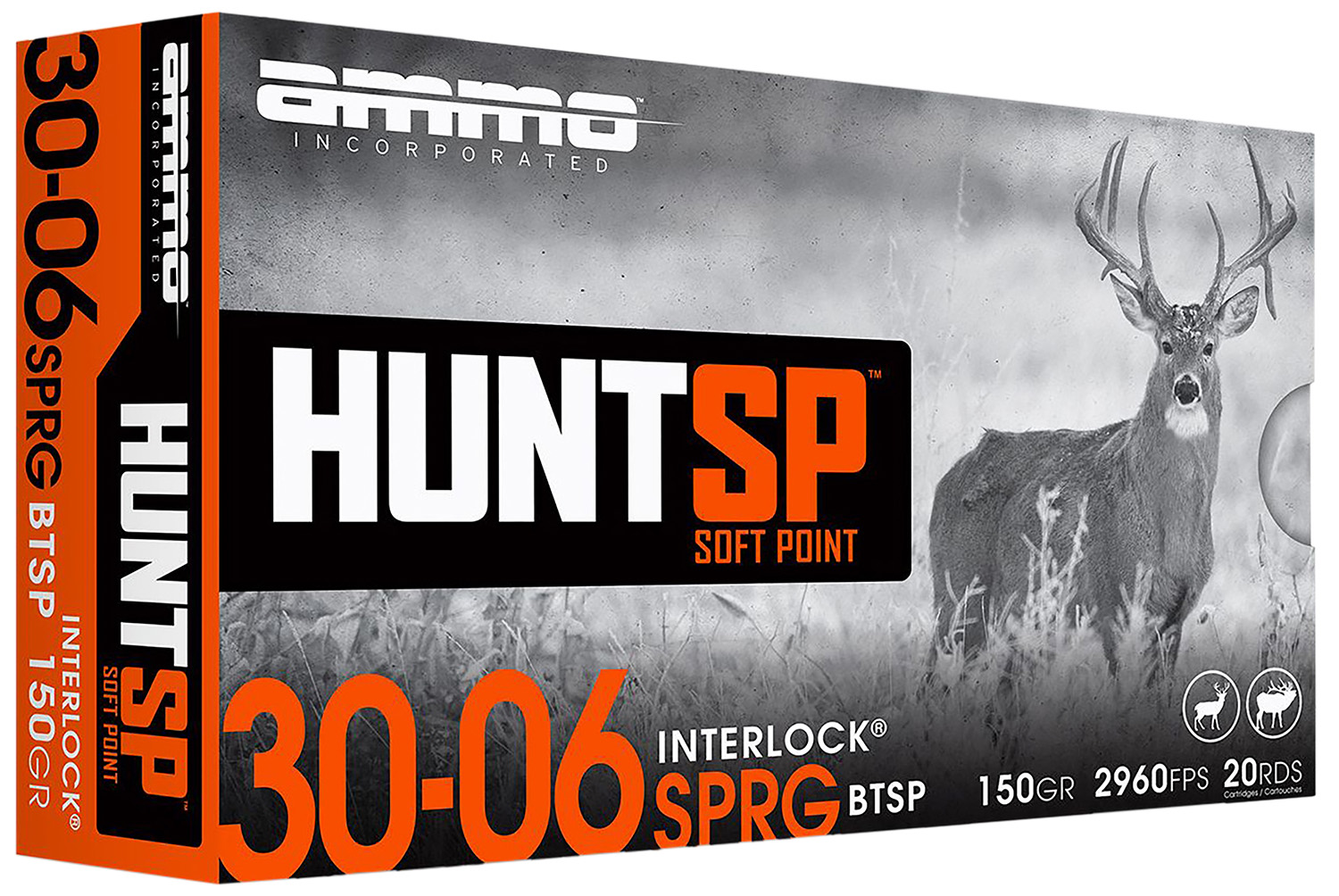 Ammo Inc AMMO 30-06 Sprg 150Gr Hunt SP 20rd
