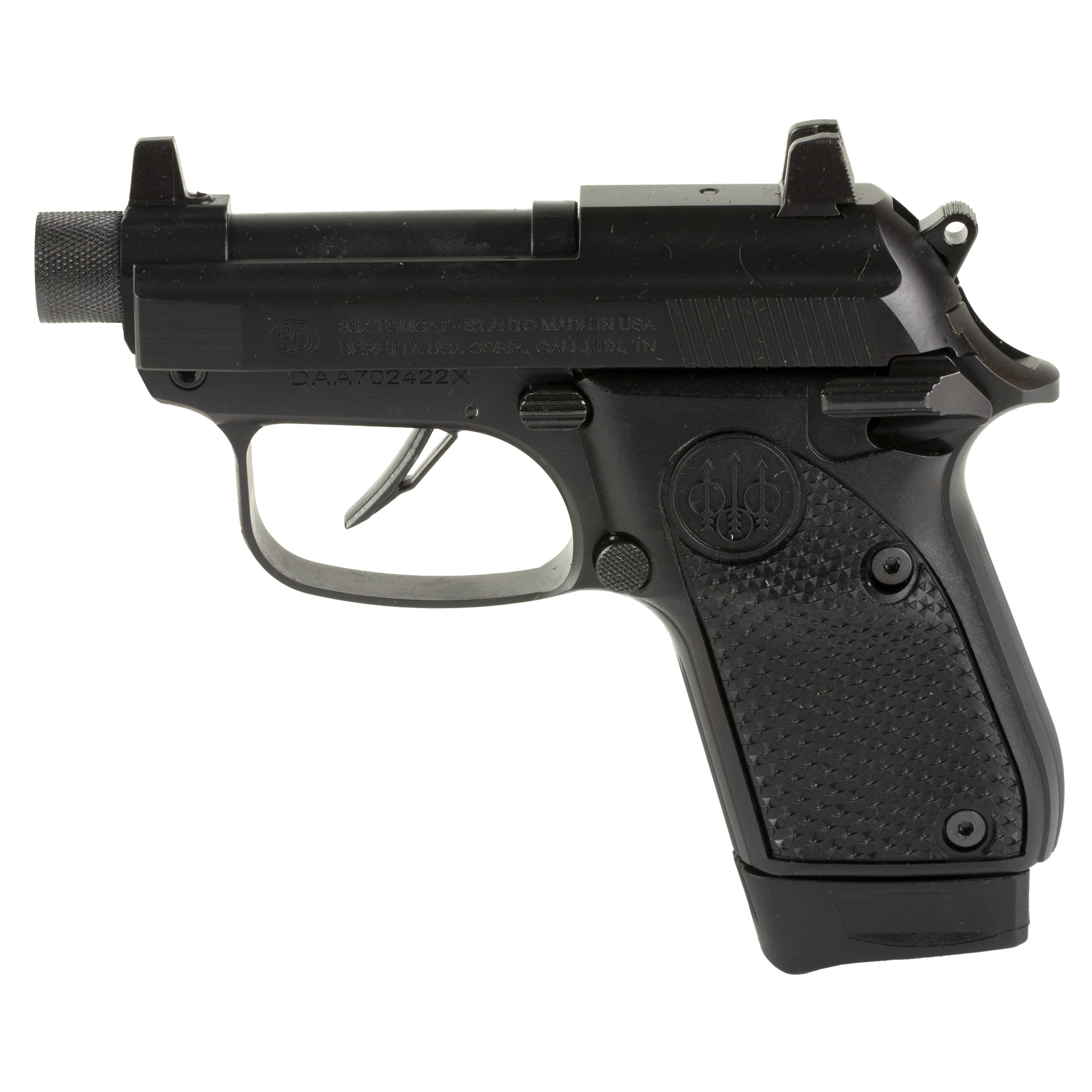 Beretta Tomcat 30X .32 ACP 2.8″ Threaded Barrel 8-Rounds