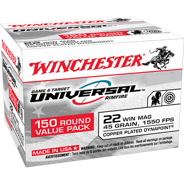 Winchester Repeating Arms WIN UNIVERSAL 22WIN MAG 45GR 150/10