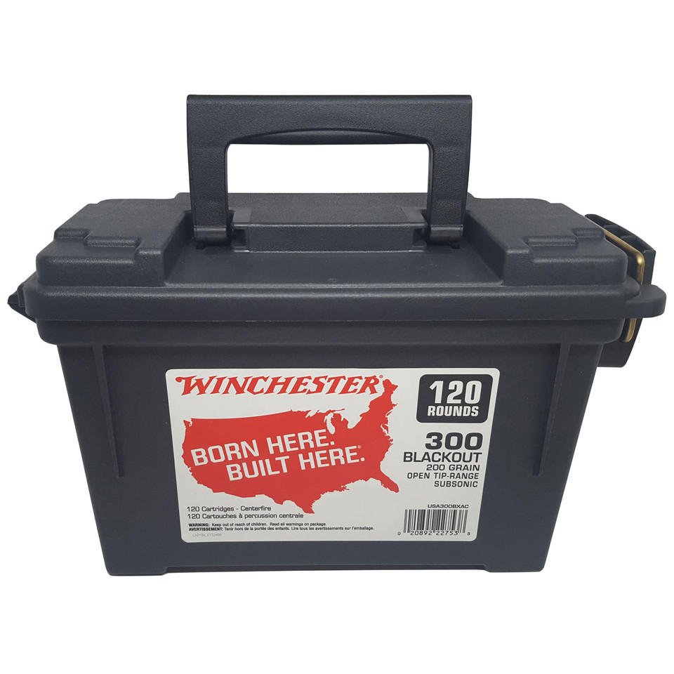 Winchester Repeating Arms Winchester Ammo USA 300 Bo 200 GR Open Tip 120 Bx 2 Cs