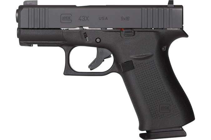 Glock GLOCK G43X 9mm 3.4" 10rd - Black