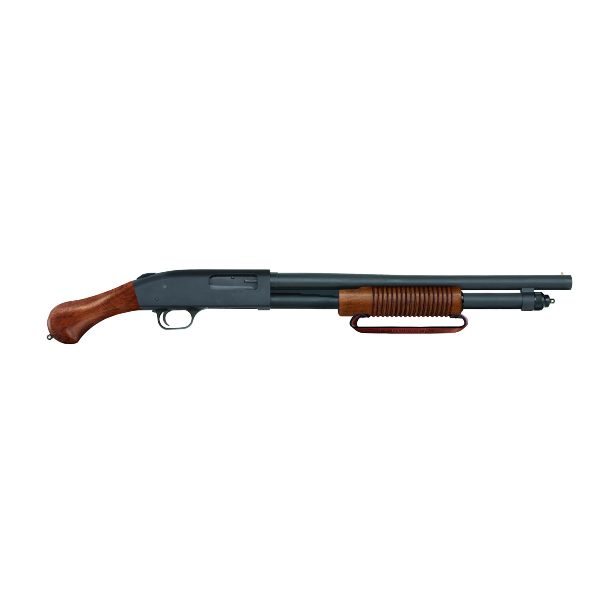 MOSSBERG 590 Nightstick 12 Gauge 18.5" 6rd - Black / Walnut