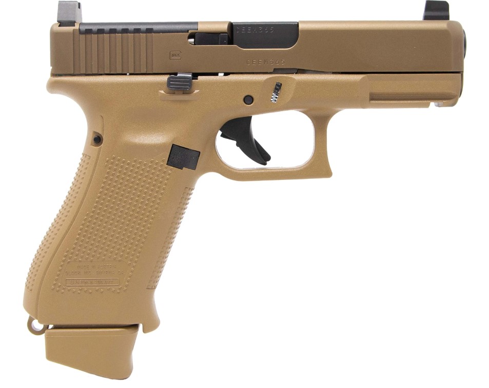 Glock GLOCK G19X 9mm 4.5" 19rd - FDE