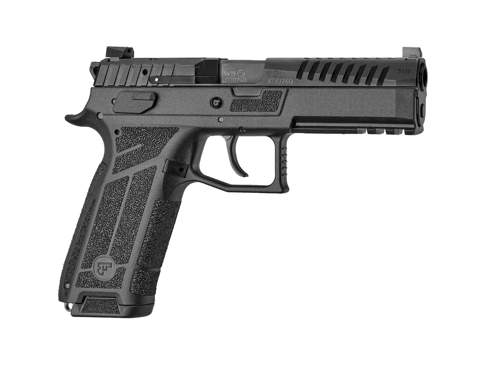 CZ-USA P-09 F Nocturne 9mm 4.53" 19rd - Black