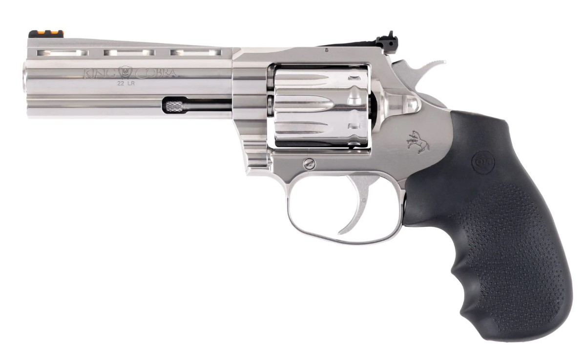 COLT King Cobra Target 22 LR 4.25" 10rd - Bead Blast Finish