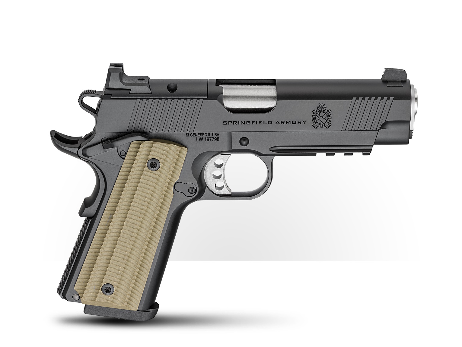 SPRINGFIELD ARMORY 1911 Operator AOS 9mm 4.25" 9rd - Black