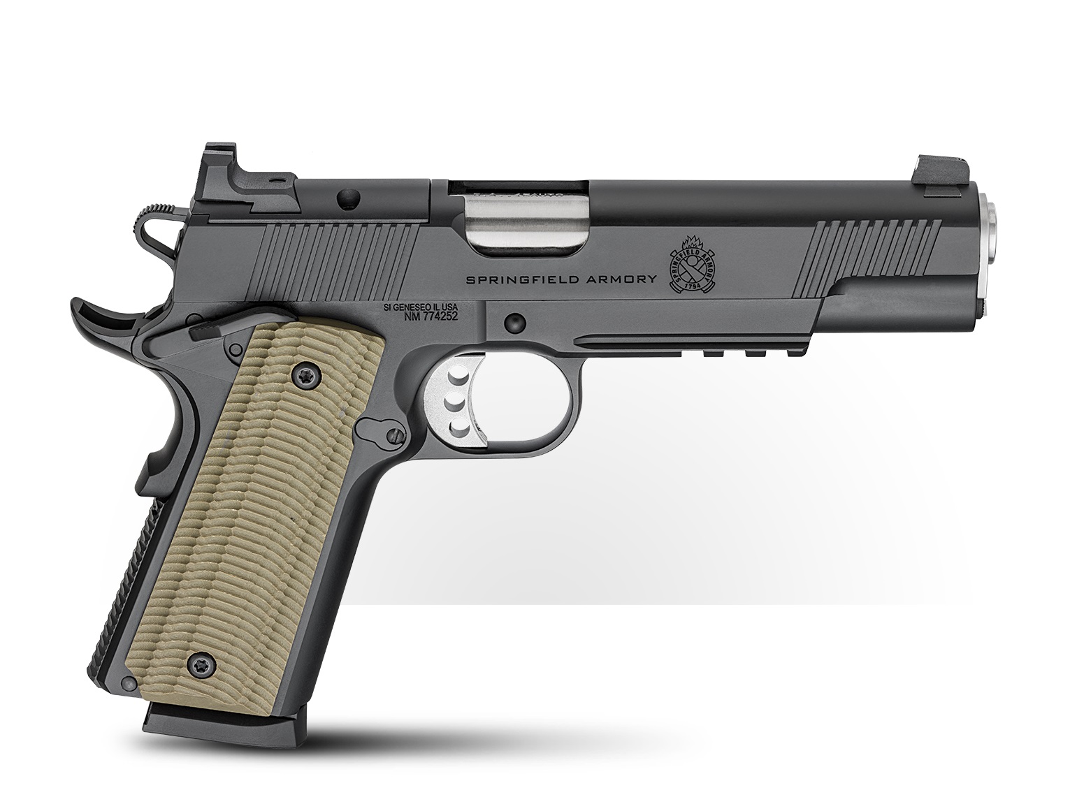SPRINGFIELD ARMORY 1911 Operator AOS 45 ACP 5" 8rd - Black