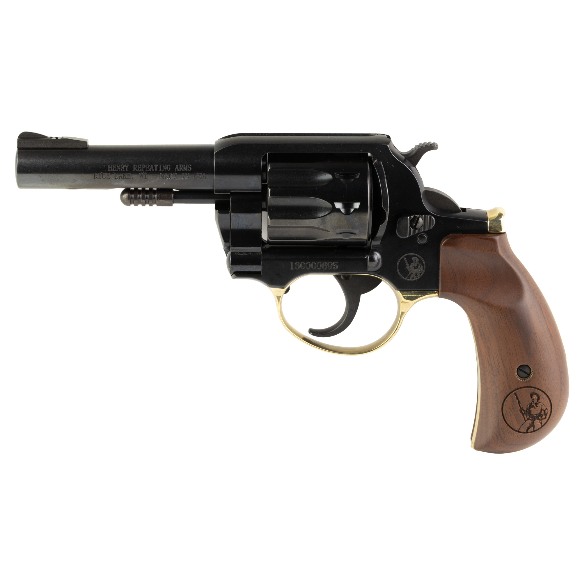 HENRY H016BD 22 LR 4" 10rd - Walnut