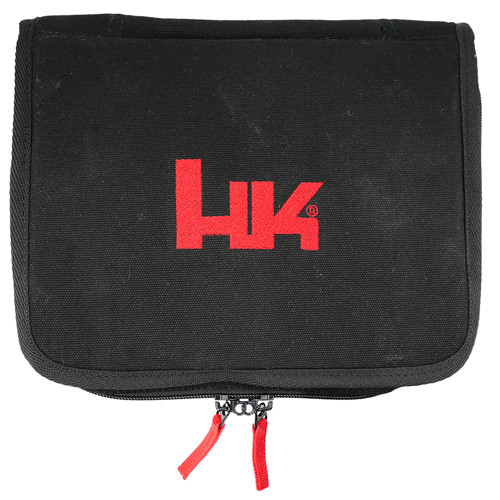 HK USA Pistol Case 11.2" Black / Red