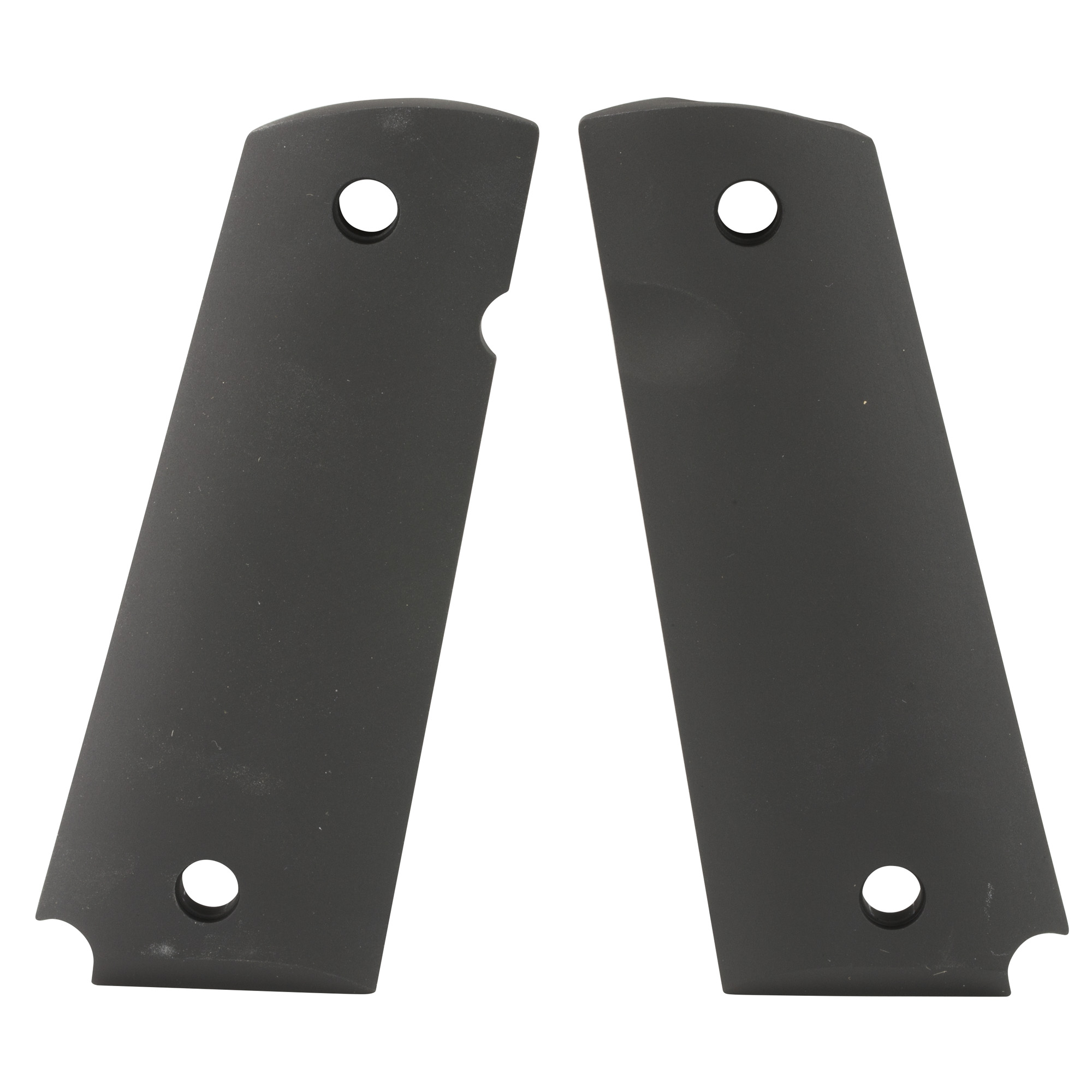 Hogue Grip Panels Matte Black Aluminum 1911 Government