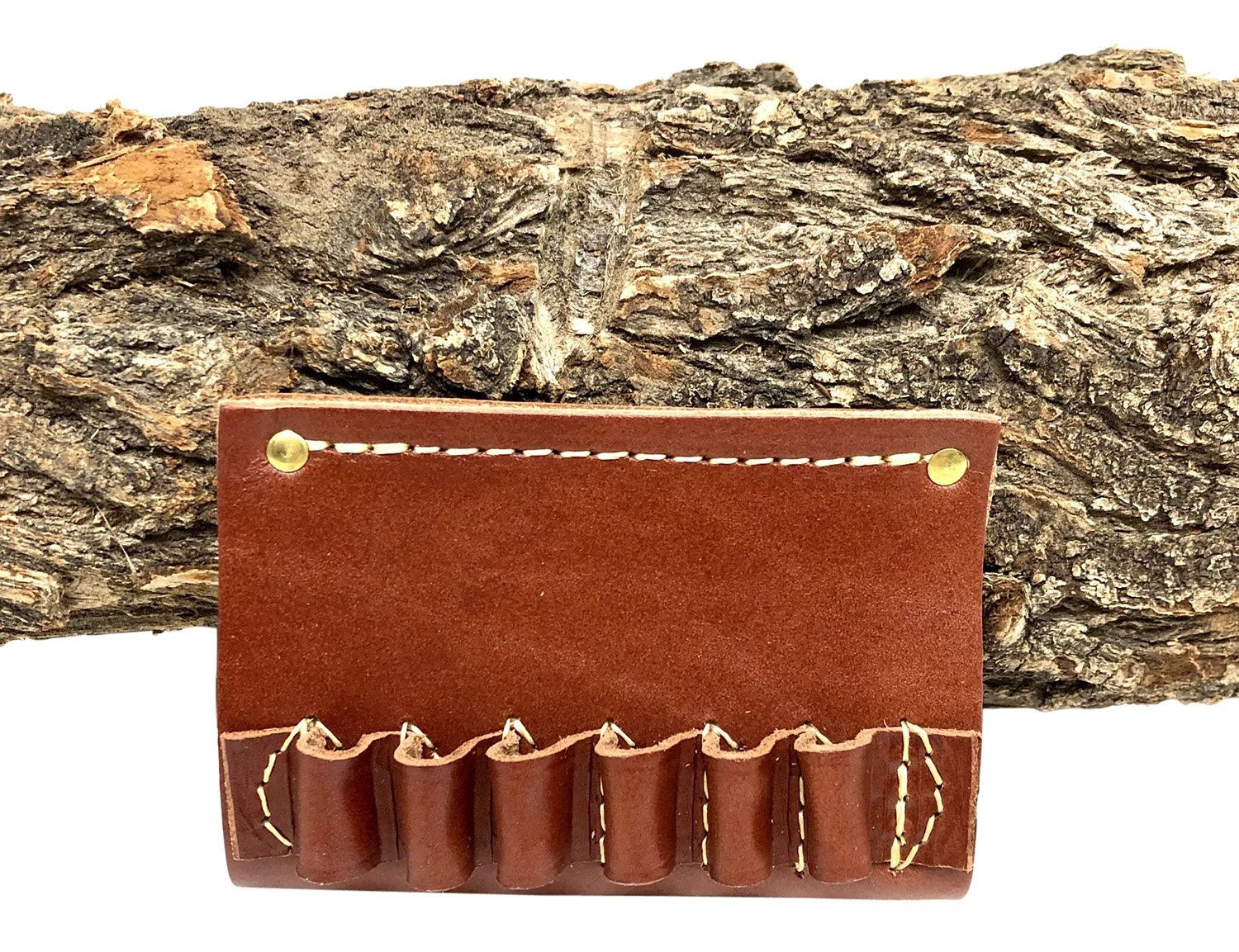HUNTER COMPANY HUNTER COMPANY Cartridge Belt Slide Chestnut Tan 38 Cal 6rd 2"