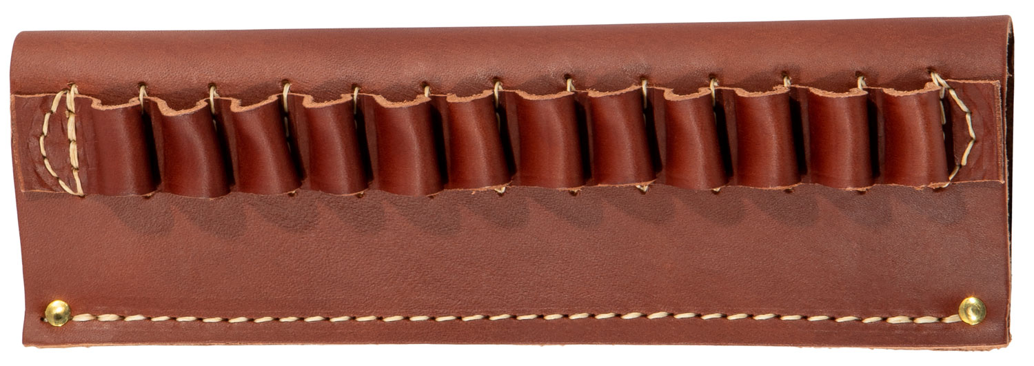 HUNTER COMPANY HUNTER COMPANY Cartridge Belt Slide Chestnut Tan 45 Cal 12rd 2"