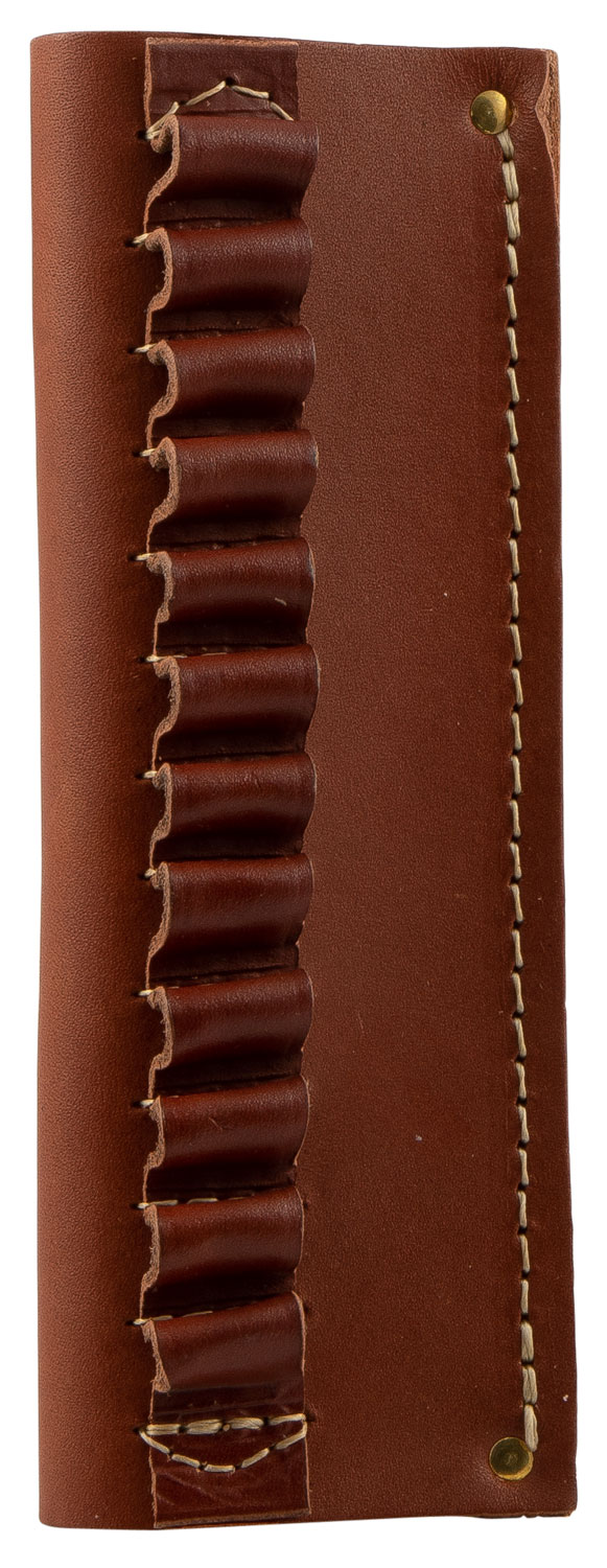 HUNTER COMPANY HUNTER COMPANY Cartridge Belt Slide Chestnut Tan 38 Cal 12rd 2"
