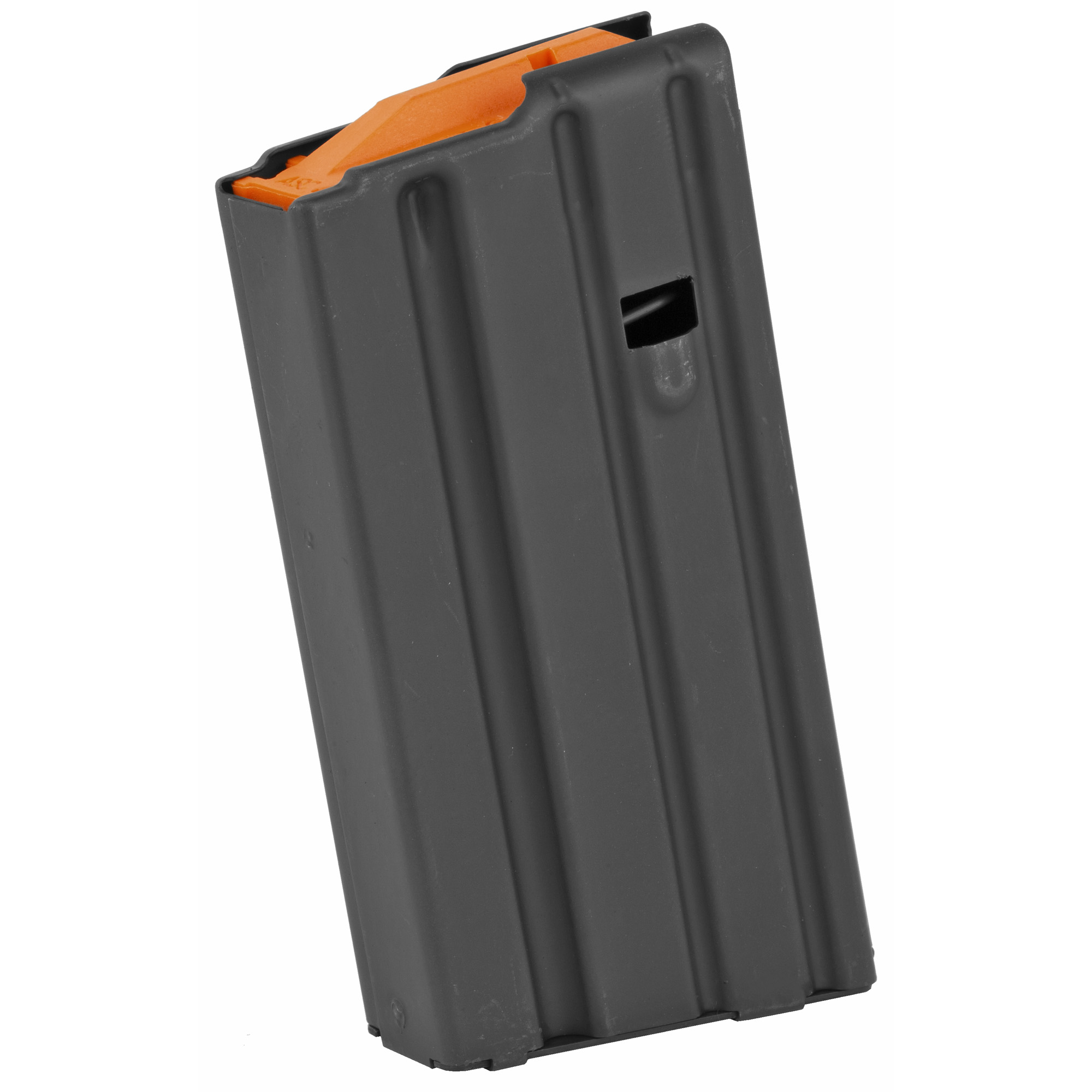 Ammunition Storage Components ASC Magazine 223 Rem AR-15 20rd Stainless/Black/Orange