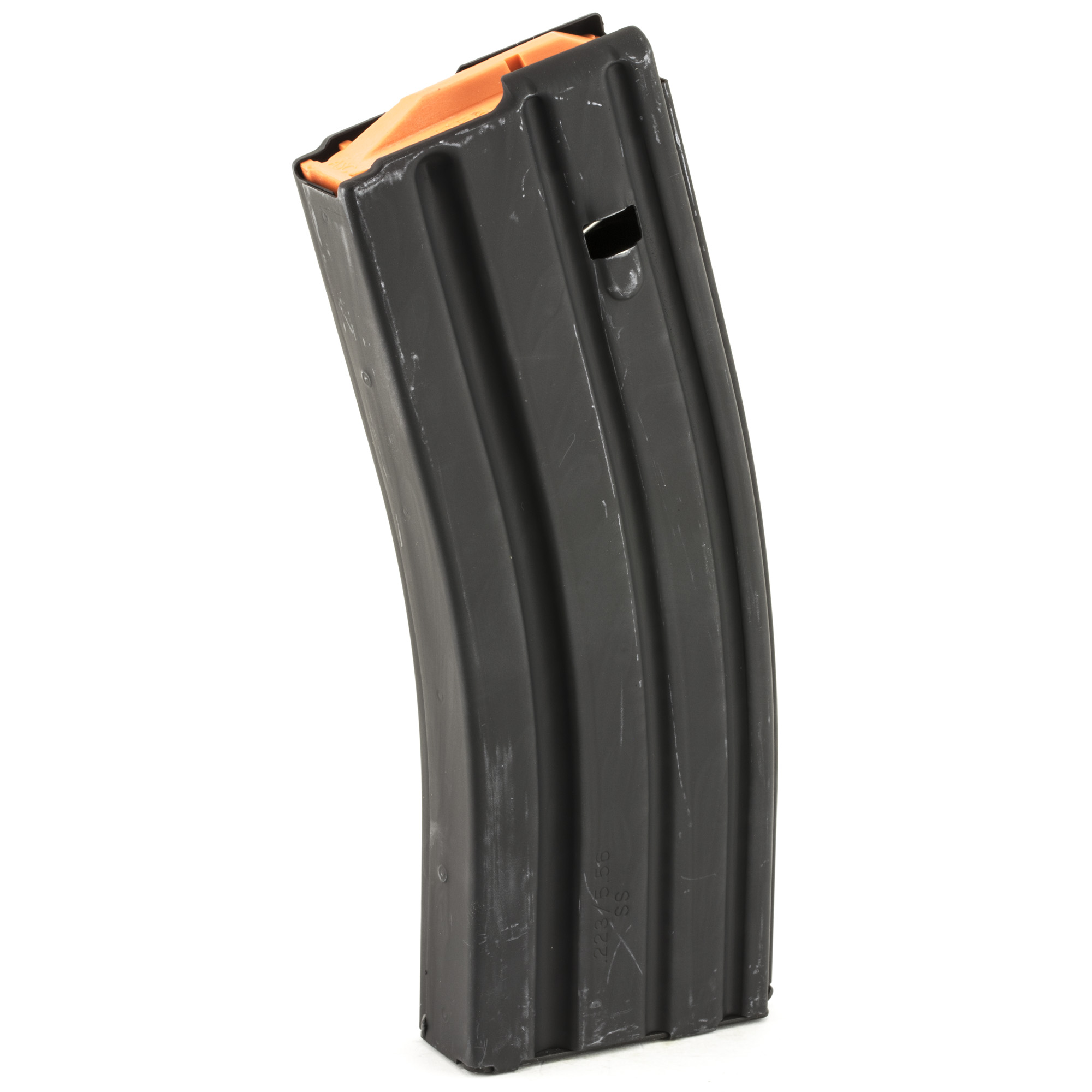 Ammunition Storage Components ASC Magazine 223 Rem AR-15 30rd Stainless/Black/Orange
