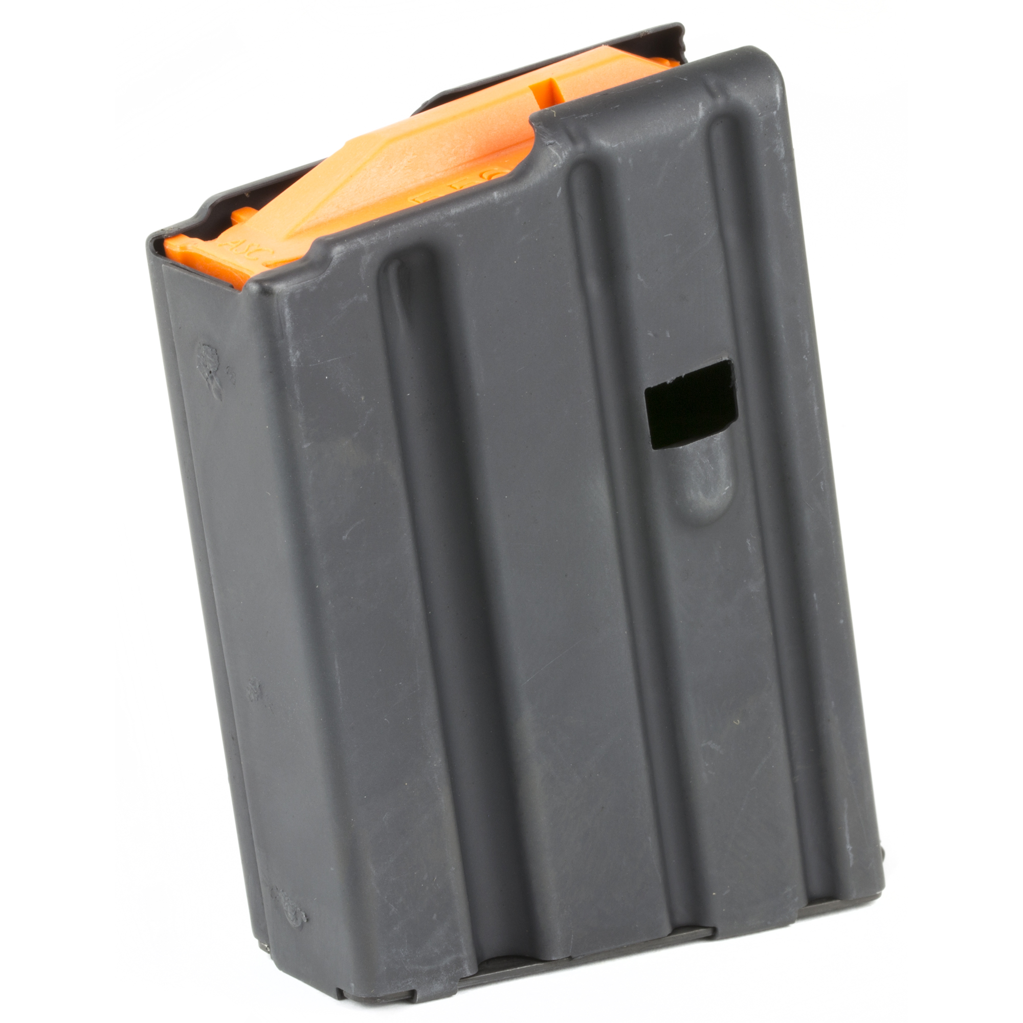 Ammunition Storage Components ASC Magazine 223 Rem AR-15 5rd Stainless/Black/Orange