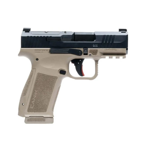 CANIK METE MC9L 9mm 32 17rd  FDE  Black
