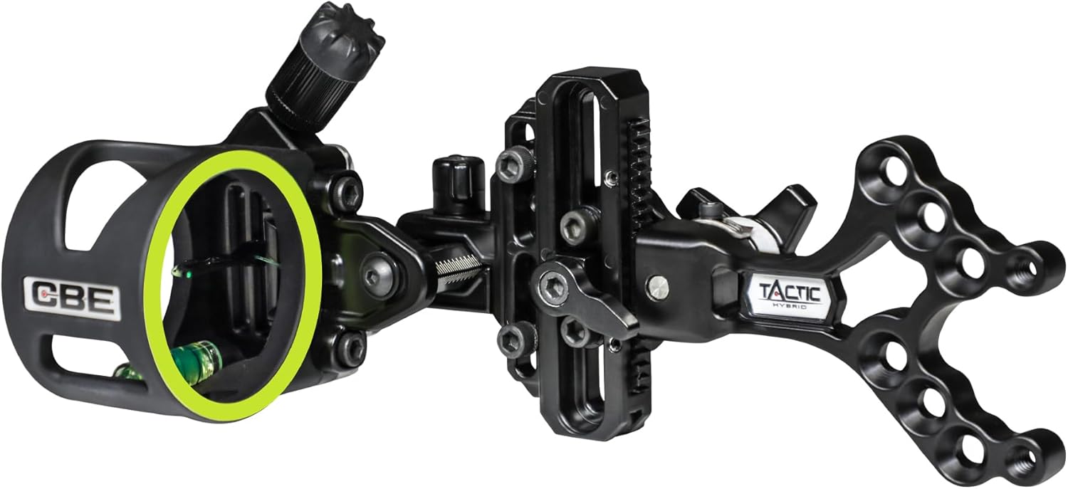 CUSTOM BOW EQUIPMENT Tactic Hybrid 1 Pin 0.019″ Fibers
