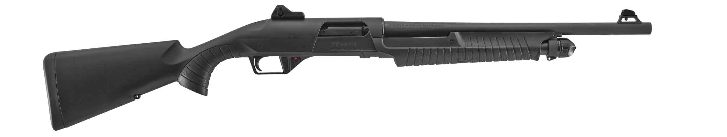 BENELLI Nova 3 Defense 12 Gauge 18.5" 4rd - Black w/ Ghost Ring Sights