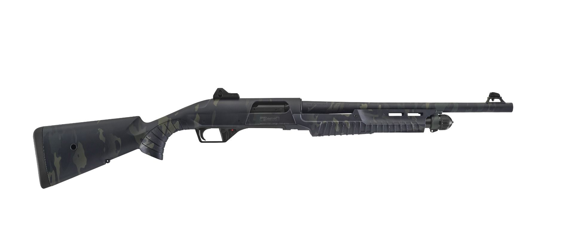 BENELLI Nova 3 Tactical 12 Gauge 18.5" 4rd - MultiCam Black