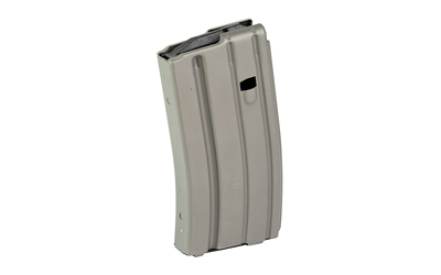 DuraMag DuraMag AR-15 5.56 20-Round Aluminum Magazine - Gray with Black Follower