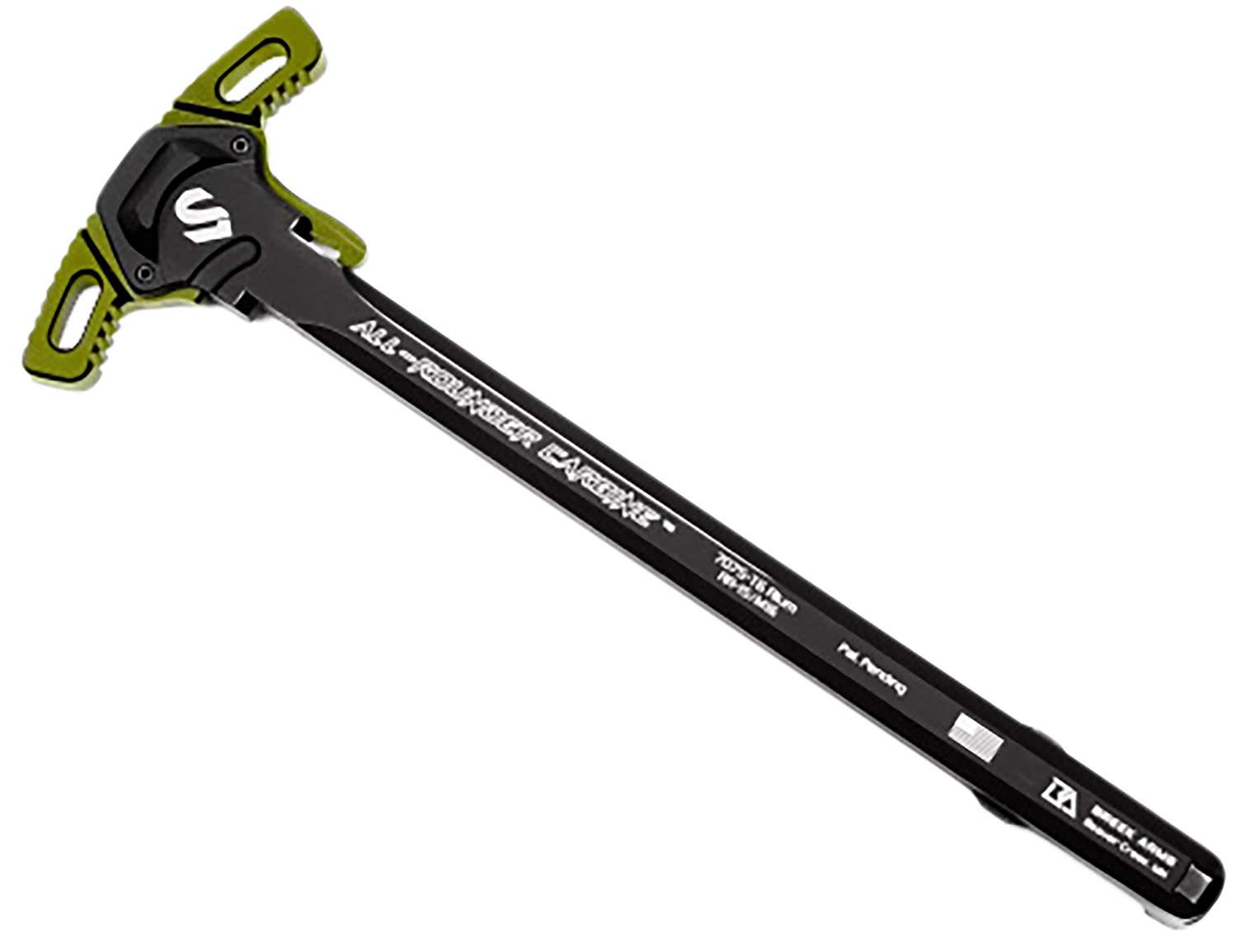 Lead & Steel LEAD & STEEL Charging Handle AR-15/M16 ODG Type 3 Hard Anodize