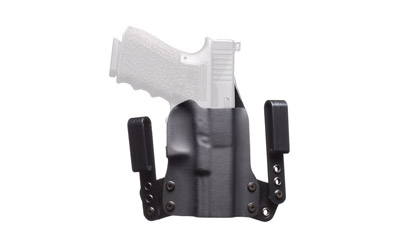Blackpoint Tactical BLACKPOINT TACTICAL Mini Wing IWB Fits Glock 19/23/32 RH Black Kydex